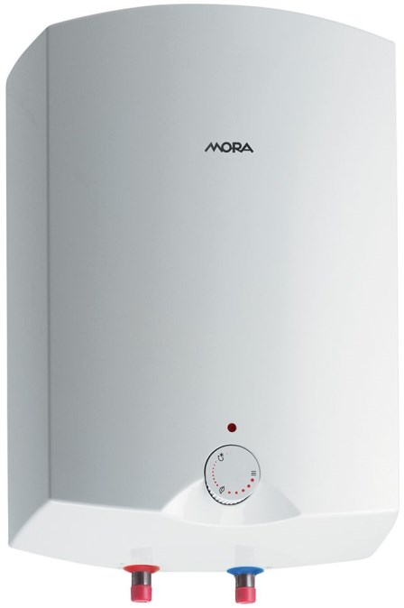 MORA TOM 15 N zásobníkový ohrievač 14,8 l, elektrický , nad umývadlo, smalt