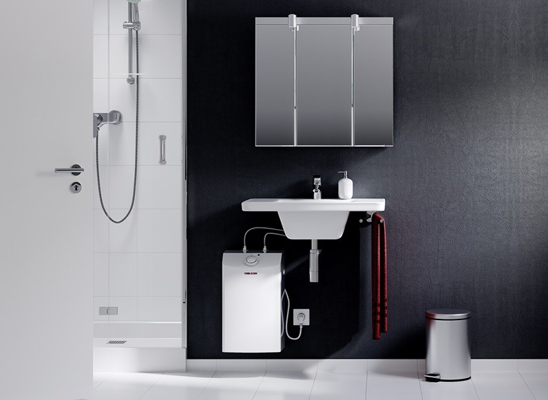 STIEBEL ELTRON ESH 10 UP PLUS zásobníkový ohrievač 10 l, závesný, pod odberné miesto, smalt