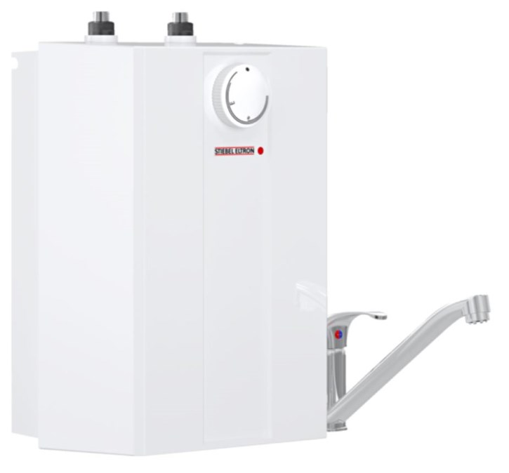 STIEBEL ELTRON ESH 5 U-N TREND +A zásobníkový ohrievač 5 l, beztlakový, závesný, pod odberné miesto, s umývadlovou batériou, plast
