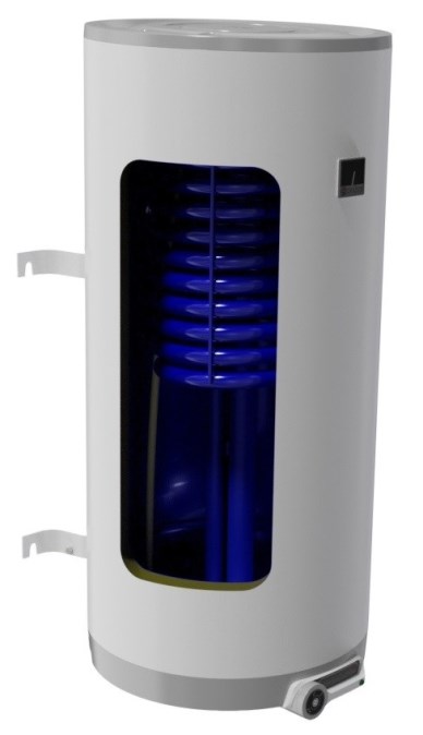DRAŽICE OKF 200/1m2 2/4 kW kombinovaný ohrievač 195 l, 1 výmenník, závesný, smalt