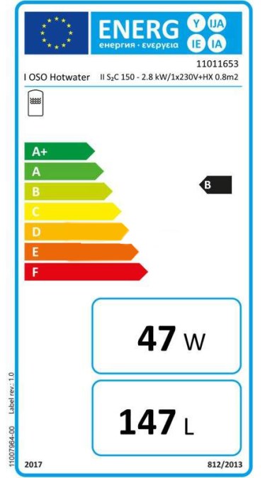 OSO HOTWATER SAGA 2 COIL kombinovaný ohrievač 147 l, 1 výmenník, stacionárny, nerez