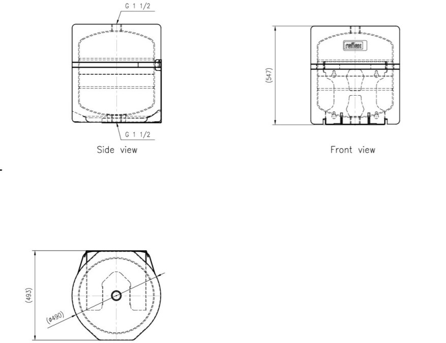 REFLEX STORATHERM HEAT MINI V 50 akumulačná nádoba 50 l, s izoláciou