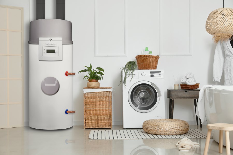 DE DIETRICH ELENSIO 250 HK404 zásobníkový ohrievač s funkciou TČ 1,8 kW, 251 l, elektrický, stacionárny, smalt