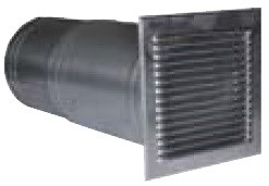 DE DIETRICH EH208 priechodka stenou 160mm, s mriežkou