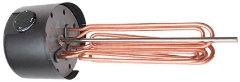 DRAŽICE RDW 18-10 vstavaná elektrická vykurovacia jednotka 10kW, prírubová
