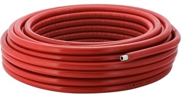 GEBERIT MEPLATHERM ML rúrka DN12, 50m, systémová, izolácia 6mm, v kotúči, PE-RTII/Al/PE-RTII, červená (cena za 1 m)