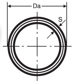 WAVIN K-PRESS rúrka 25x2,5mm, 50m, v kotúči, PE-XC/AI/PE-HD, biela (cena za 1 m)