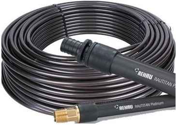 REHAU RAUTITAN PLATINUM STABIL rúrka viacvrstvová 25x3,7mm, 50m, násuvná, v kolese, voda/kúrenie, PE-Xa/Al/PE, hnedá (cena za 1 m)