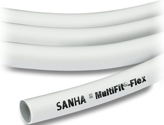 SANHA MULTIFIT-FLEX 23000 rúrka 26x3,0mm, v kotúči 50m, viacvrstvová, voda, PE-RT/AL/PE-RT (cena za 1 m)