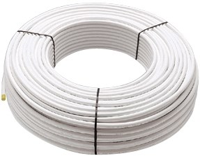 EASY PE-RT/Al/PE-RT rúrka viacvrstvá 25x2,5mm, 50m v kotúči, biela (cena za 1 m)