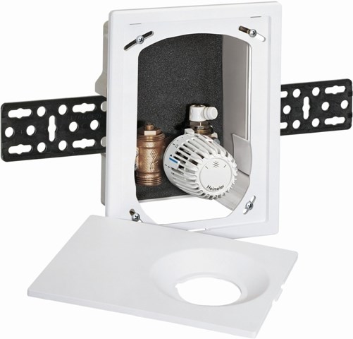 IMI HEIMEIER MULTIBOX K regulácia podlahového vykurovania PN10 s termostatickým ventilom, biela