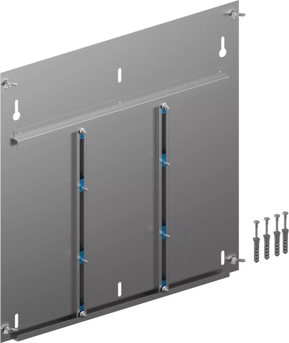 UPONOR VARIO OW zadná stena pre skriňu na omietku 600x730mm, oceľ