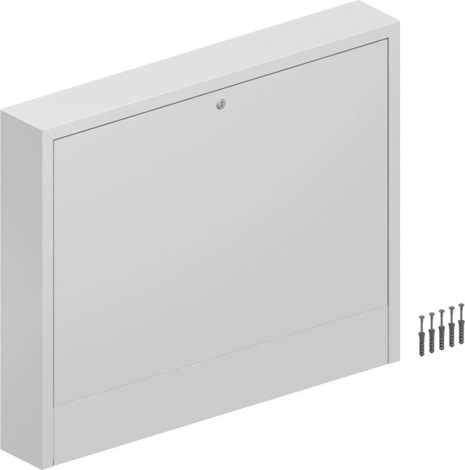 UPONOR VARIO OW skriňa pre rozdeľovač 900x135x730mm, na omietku, biela