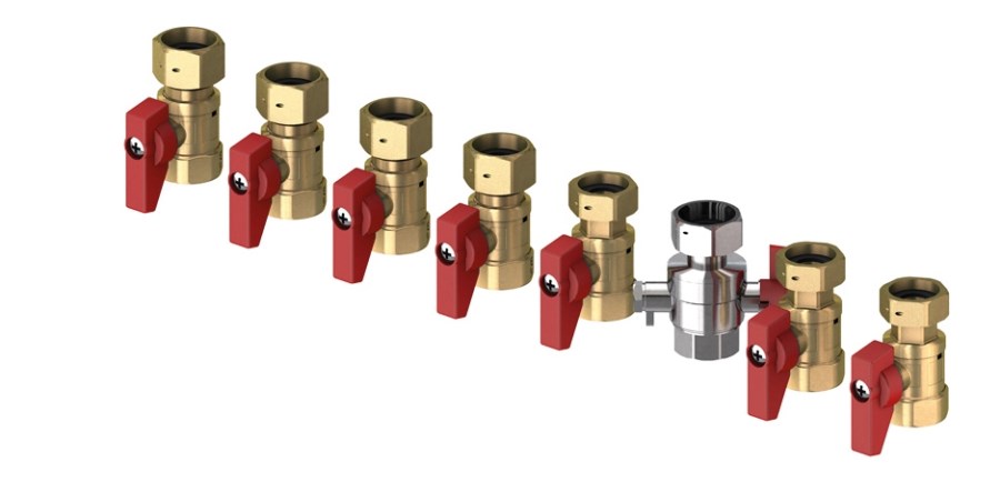 FLAMCO LOGOMATIC G2 BV-SET 7BV set guľových kohútov 7ks