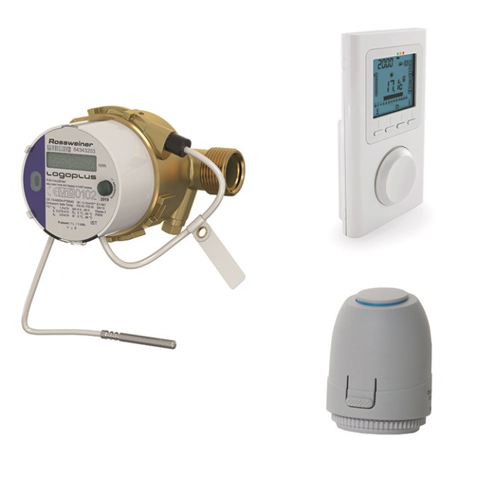 FLAMCO LOGOPLUSSONIC ultrazvukový merač tepla, 0,6 m3/h