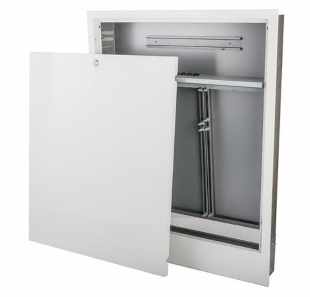 CONCEPT SGPW-1 skriňa pre rozdeľovač a reguláciu 440mm, podomietková, biela
