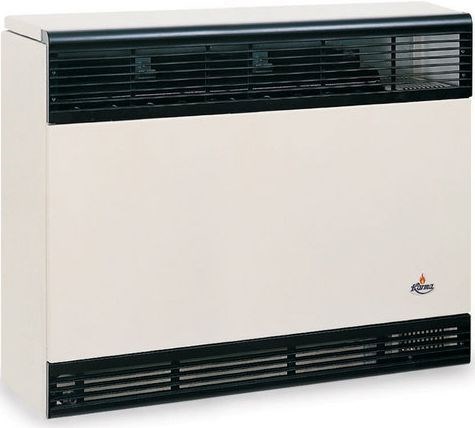 KARMA BETA 5 ELECTRONIC 01 plynové vykurovacie teleso 4,7kW, závesné, spínacie hodiny, odťah cez stenu, slonová kosť