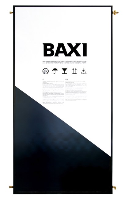 BAXI SOL 250-V solárny kolektor 2,52m2 doskový, vertikálny