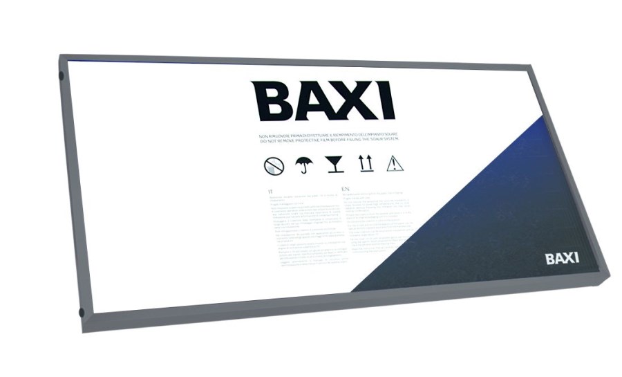 BAXI SOL 250-H solárny kolektor 2,52m2 doskový, horizontálny