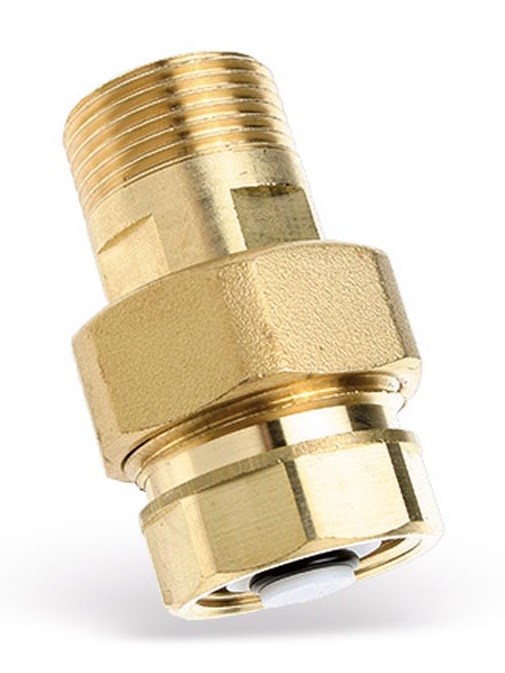 SK-SOL rýchlospojka 3/4", pre solárne systémy, mosadz
