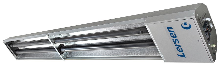 LERSEN COMPACT2 08 TOP plynový infražiarič tmavý 44,6kW, izolovaný reflektor