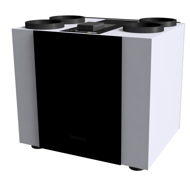 KORADO VENTBOX II 400 ERV PREMIUM rekuperačná jednotka 400m3/hod, entalpický výmenník, stacionárne, ľavá