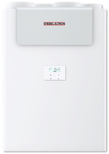STIEBEL ELTRON VRC-W 400 E vetracia jednotka s rekuperáciou 400 m3/h, nástenná, entalpický výmenník, predohrev, automatický by-pass