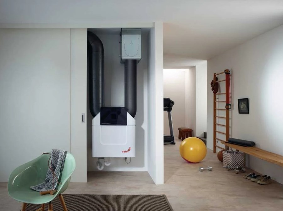 ZEHNDER COMFOAIR Q450 TR vetracia jednotka s rekuperáciou 450 m3/h, nástenná/stacionárna, entalpický výmenník, automatický by-pass