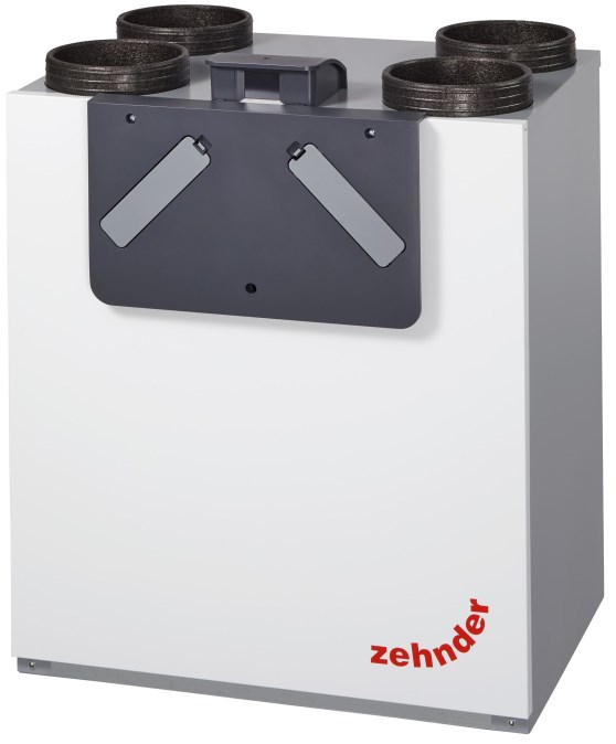 CONCEPT 350 VR BY ZEHNDER vetracia jednotka s rekuperáciou 350 m3/h, nástenná/stacionárna, krížový protiprúdový výmenník, pravá, predohrev, automatický by-pass