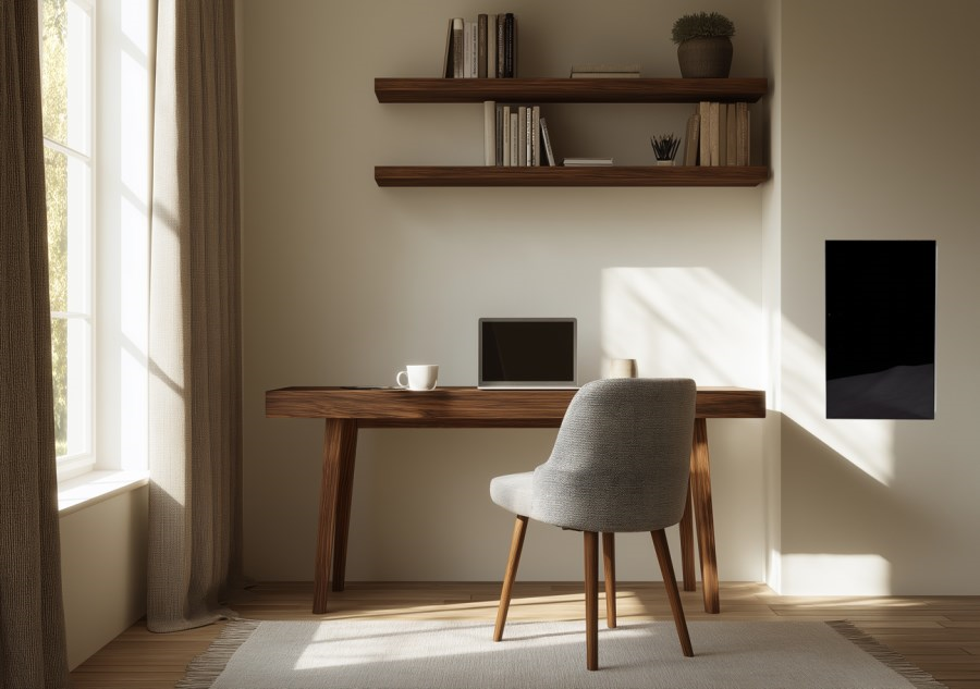 NAMIWELL NW1D-335 sálavý panel 355 x 640 x 28 mm, 335 W, čierna