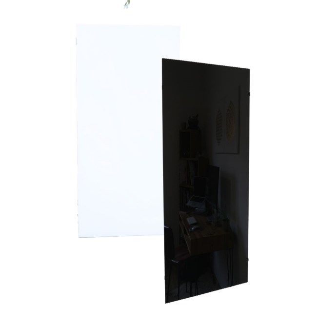 NAMIWELL NW4-1330 ED sálavý panel 1250 x 640 x 28 mm, 1330 W, čierna