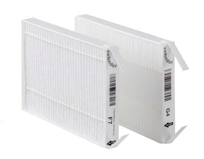 ZEHNDER sada filtrov pre ComfoSpot 50, G4/F7, 2 ks (sada 2 ks)