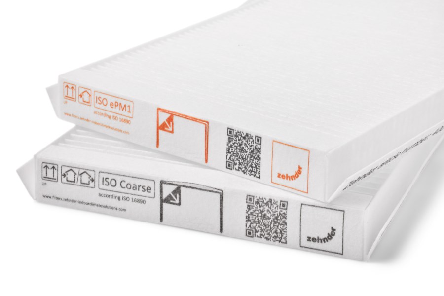 ZEHNDER sada filtrov pre ComfoAir E350/Q350/Q450/Q600, G4/F7, 2 ks (sada 2 ks)