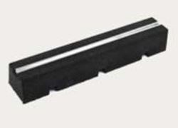 BAXI antivibračné podstavce 600x200mm, pre umiestnenie na zem, gumené, 2ks (sada 2 ks)