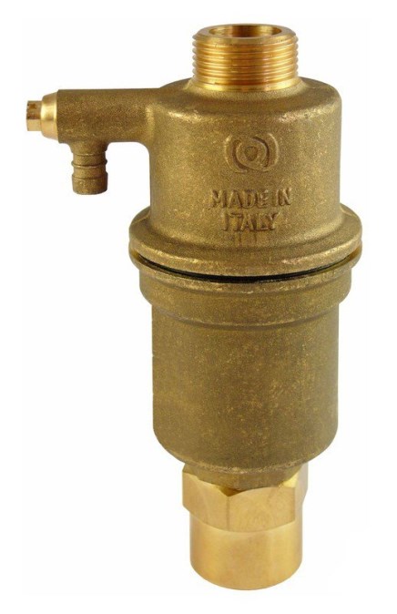 REGULUS separátor vzduchu, 3/4" M/F, pre solárne systémy