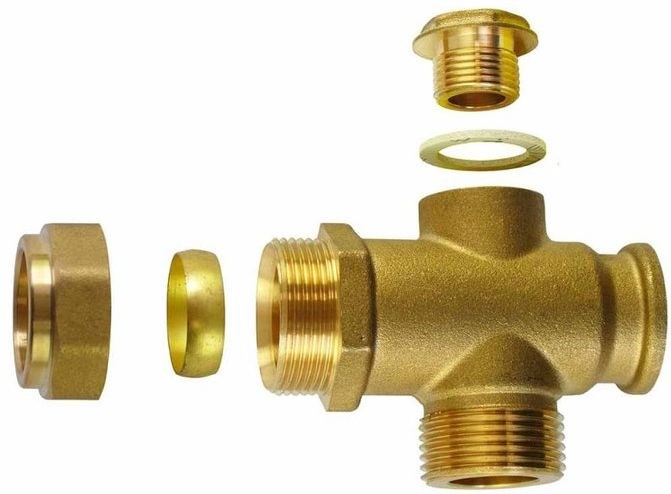 REGULUS kríž 3/4" na výstup kolektora