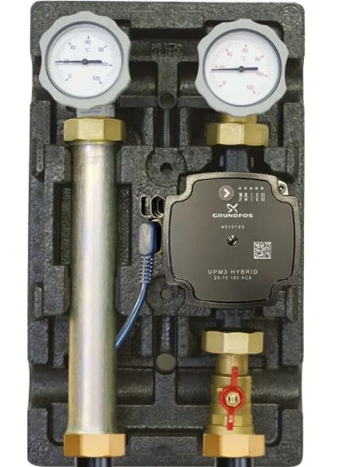 FLAMCO MEIFLOW S UC skupina čerpadlová DN25, s čerpadlom Grundfos UPM3 Hybrid 25-70