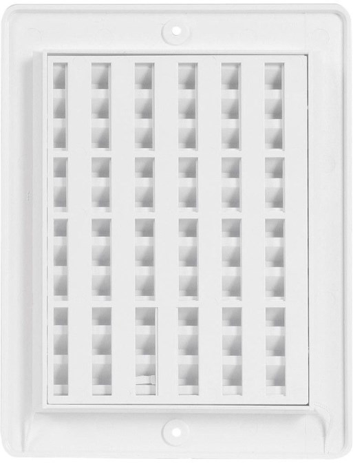 HACO VM 150x200 U vetracia mriežka, s rámčekom, uzatvárateľná, biela
