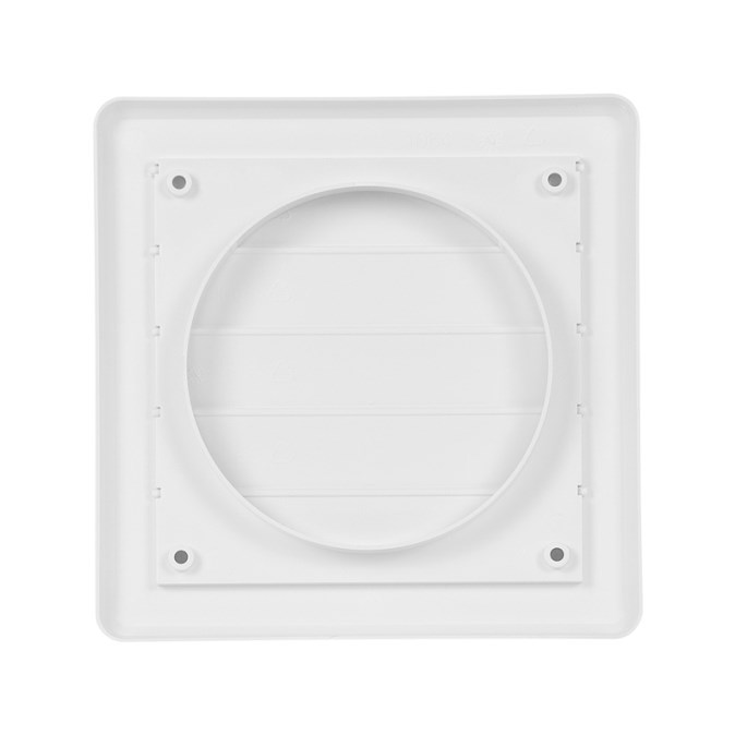 HACO VM 175x175 G/125 vetracia mriežka gravitačná, biela