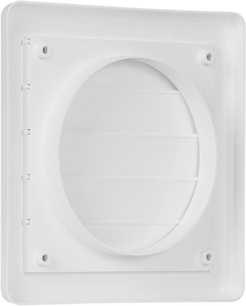 HACO VM 200x200 G/150 vetracia mriežka gravitačná, biela