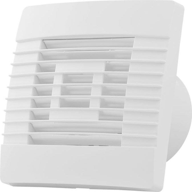 HACO AV PRO 100 S axiálny ventilátor 100 mm, nástenný, so žalúziou