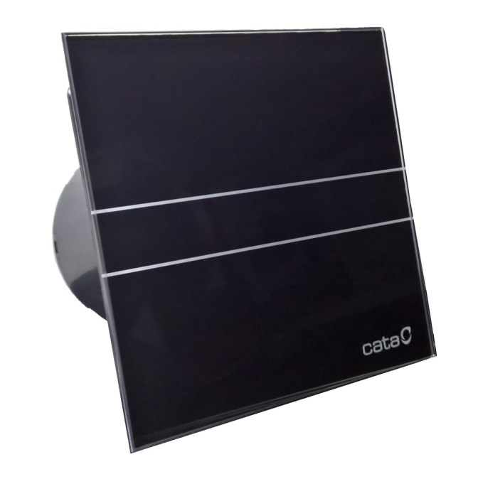 CATA E100 GB axiálny ventilátor 100 mm, nástenný/stropný, čierna