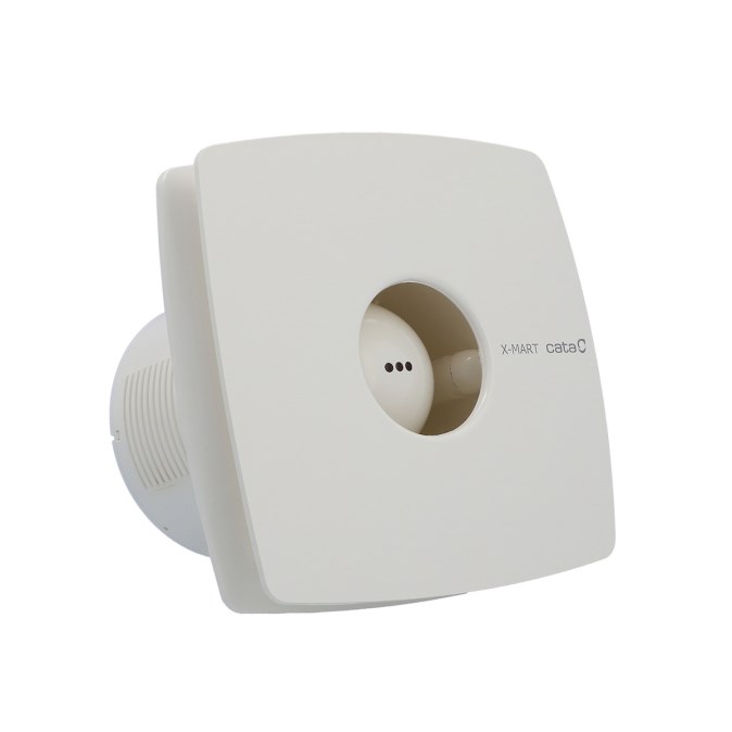 CATA X-MART 10 axiálny ventilátor 100 mm, nástenný/stropný/do okna, so spätnou klapkou