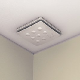 VORTICE PUNTO FOUR MFO 120/5" axiálny ventilátor 120 mm, nástenný/stropný, so spätnou klapkou