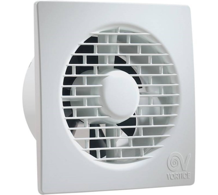 VORTICE PUNTO FILO MF 120/5" axiálny ventilátor 120 mm, nástenný/stropný, so spätnou klapkou