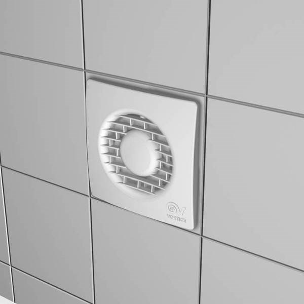 VORTICE PUNTO FILO MF 120/5" T axiálny ventilátor 120 mm, nástenný/stropný, s časovačom a spätnou klapkou
