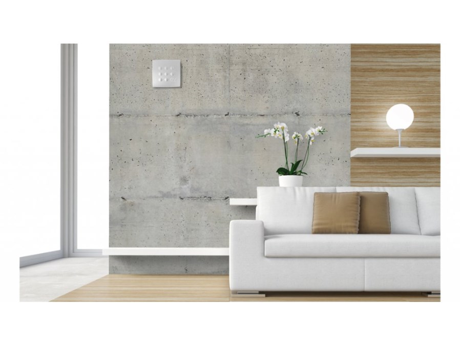 VORTICE QUADRO MEDIO T radiálny ventilátor 100 mm, nástenný/stropný, s časovačom a spätnou klapkou