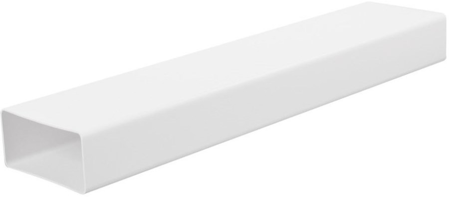 HACO V ventilačný systém 110x55x500mm, plochý kanál, biely