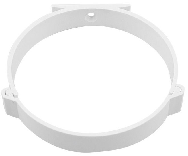 HACO UMO ventilačný systém 104mm, držiak kanála, biely (sada 2 ks)