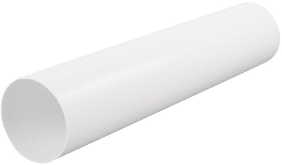 HACO V 129x500 ventilačný systém 129x500mm, okrúhly kanál, biela